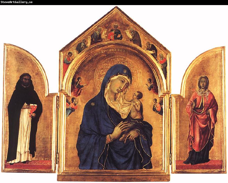 Duccio di Buoninsegna Triptych dfg